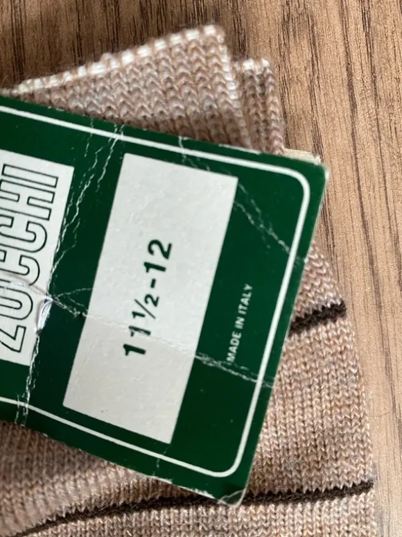 Vintage Zucchi Socken – Made in Italy – Neu