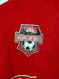 Washington Timbers rood Adidas T-shirt maat L
