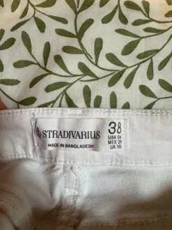 Weiße Skinny Jeans Stradivarius