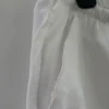 Weiße Stoffhose