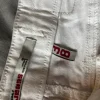 Weißer Mini Denimrock