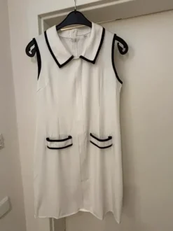 weißes Golfkleid Gr. L
