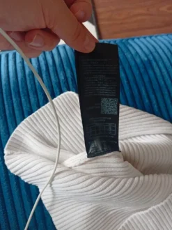 Weißes Maxikleid
