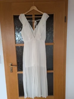 Weißes Maxikleid Seamless Fashion Sommer