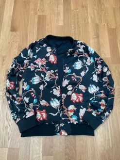 Wendeblazer - Blouson - Herren - schwarz / bunt - gemustert - Bomberjacke - H&M