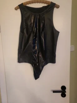 Wetlook Body Schwarz Gr.XL für den Mann