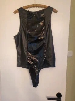 Wetlook Body Schwarz Gr.XL für den Mann