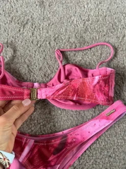 White Fox Bikini Pink S