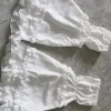 White Lolita Detachable Sleeves / Ruffle Puff Sleeves