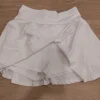 White skort with pocket