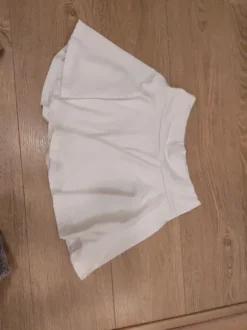 White skort with pocket