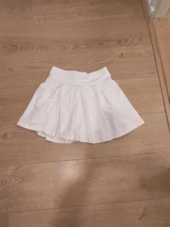 White skort with pocket