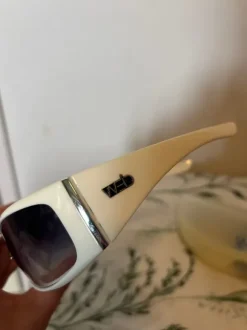 White sunglasses/ sportglasses