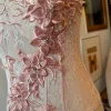 Wunderschöne Corsage mit Spitze und Steine