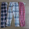 3x Schlafanzughose Pyjamahose kariert neu Gr. S/M