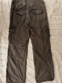 Y2K Cargo Hose brown Utility Pants Vintage