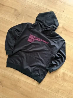 Y2K Streetwear Style 2000s Hoodie | Schwarz | Size M/L