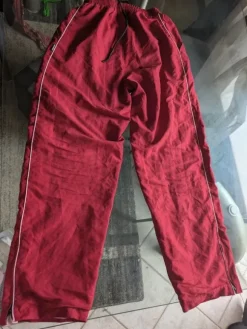 y2k tracksuit burgundy