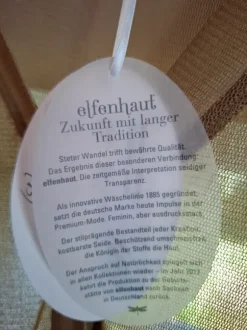 Zarter Cardigan von Elfenhaut, Seidenmesh, Gr. 38/40