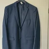 zgan Kostuum pak donkerblauw WE maat 48 1x gedragen, daarna gestoomd
