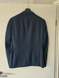 zgan Kostuum pak donkerblauw WE maat 48 1x gedragen, daarna gestoomd