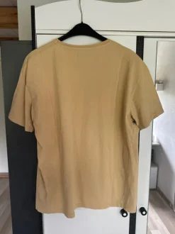 Zign T-Shirt Herren L Senf / Gelb - Oversize Fit - Streetwear