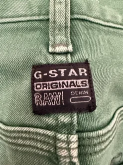 Zomerjeans in frisse groene kleur van G-star RAW