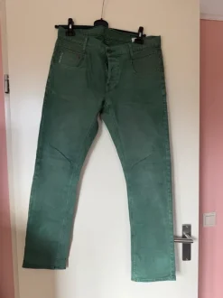 Zomerjeans in frisse groene kleur van G-star RAW