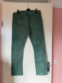 Zomerjeans in frisse groene kleur van G-star RAW