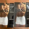 Zwei Packungen mit je drei Boxer Boss schwarz L