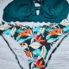 Zweifarbiger Bikini