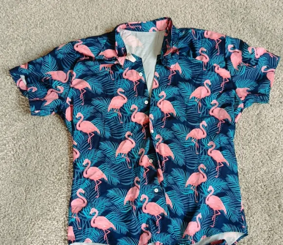 Zweiteiler/ Bluse/ Shorts